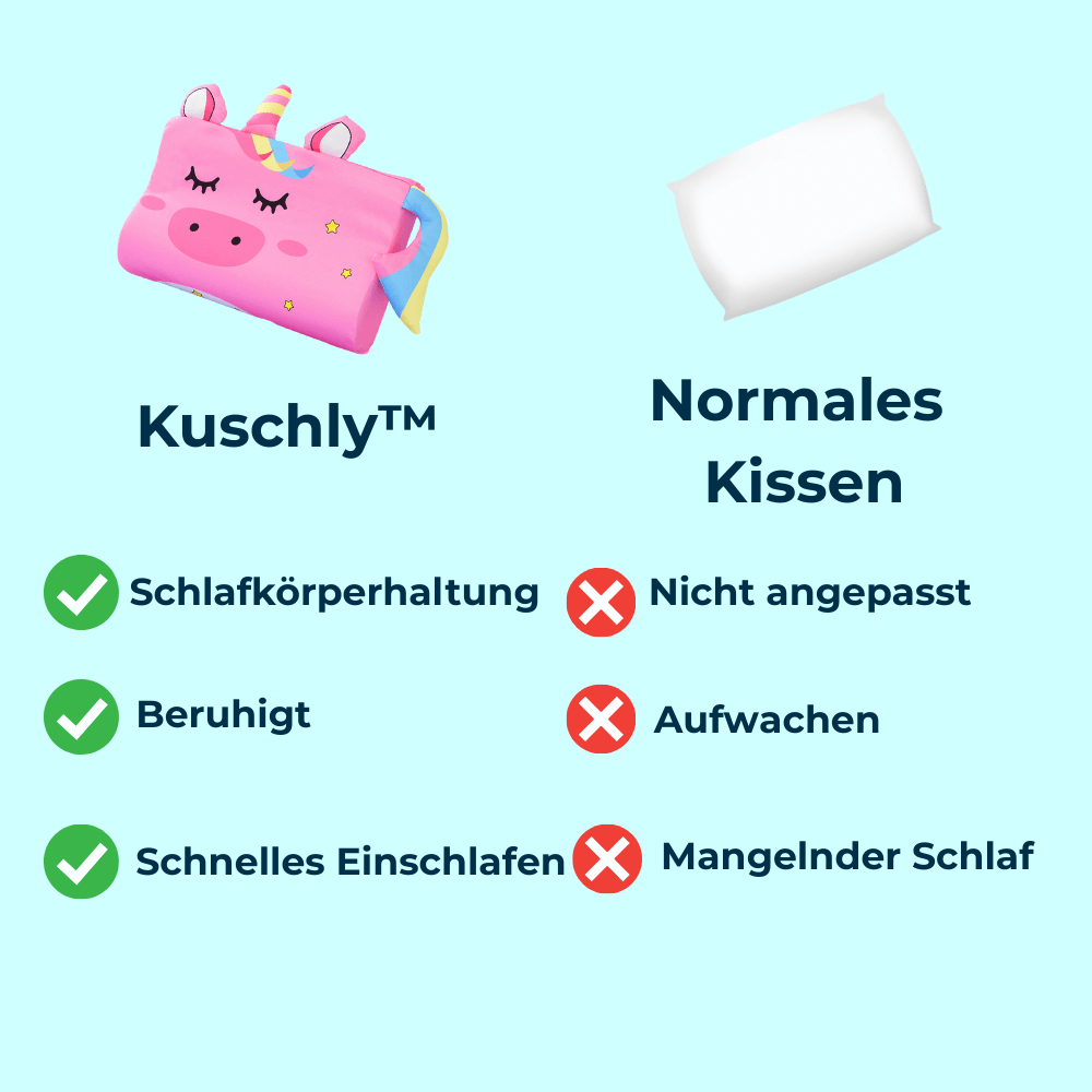 Kuschly™ – Ergonomisches Kinderkissen